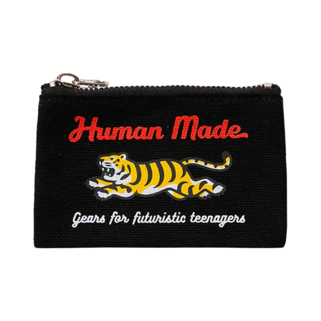 HM24GD052 Human Made Tiger Card Case Black
