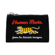 Human Made Tiger Card Case Black