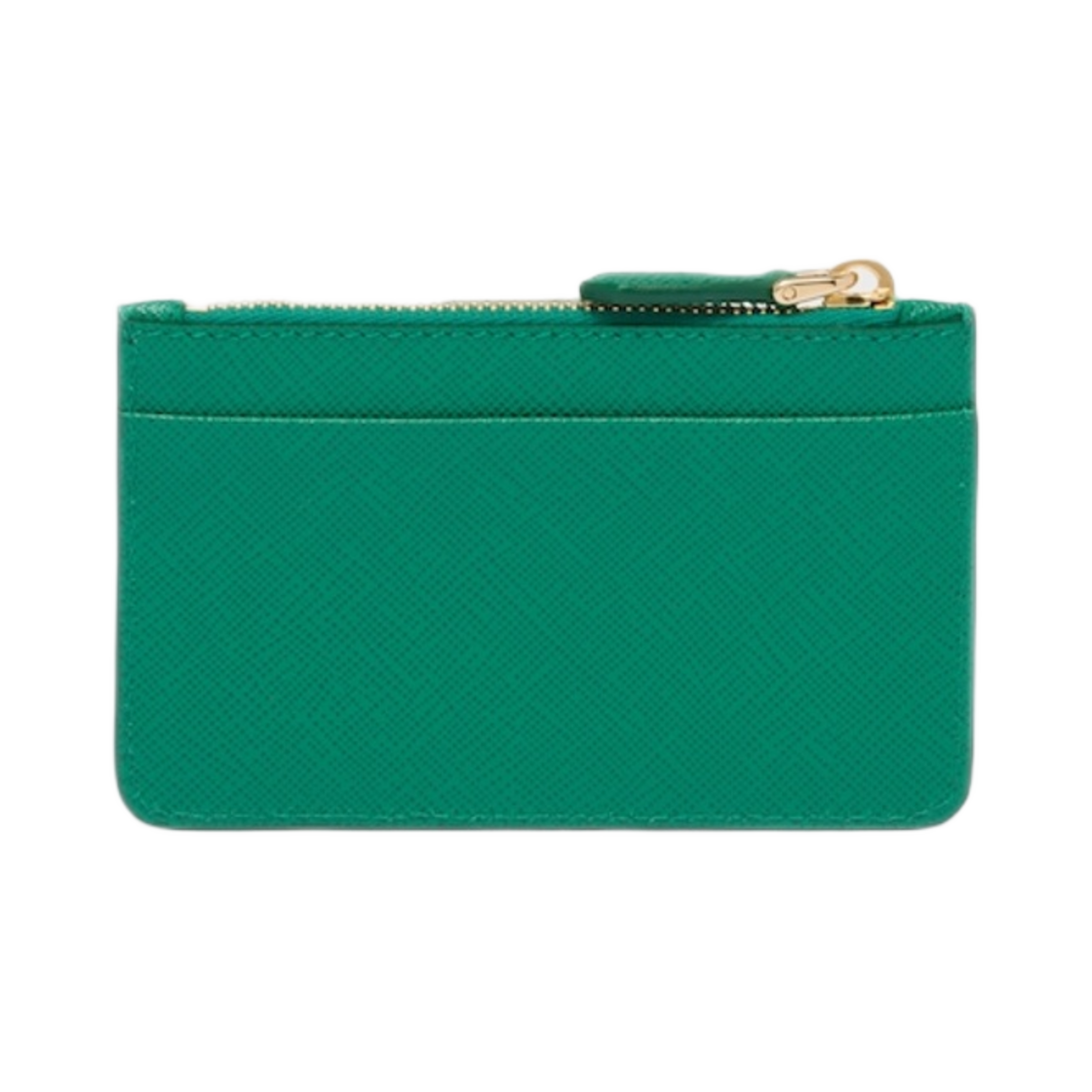 프라다 사피아노 레더 카드 홀더 망고(Prada Saffiano Leather Card Holder Mango) - 2