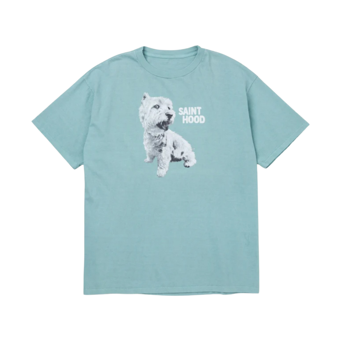 네이버후드 x 세인트 마이클 STHD 숏슬리브 티셔츠 블루(Neighborhood x Saint Mxxxxxx STHD SS T-Shirt Blue) - 1