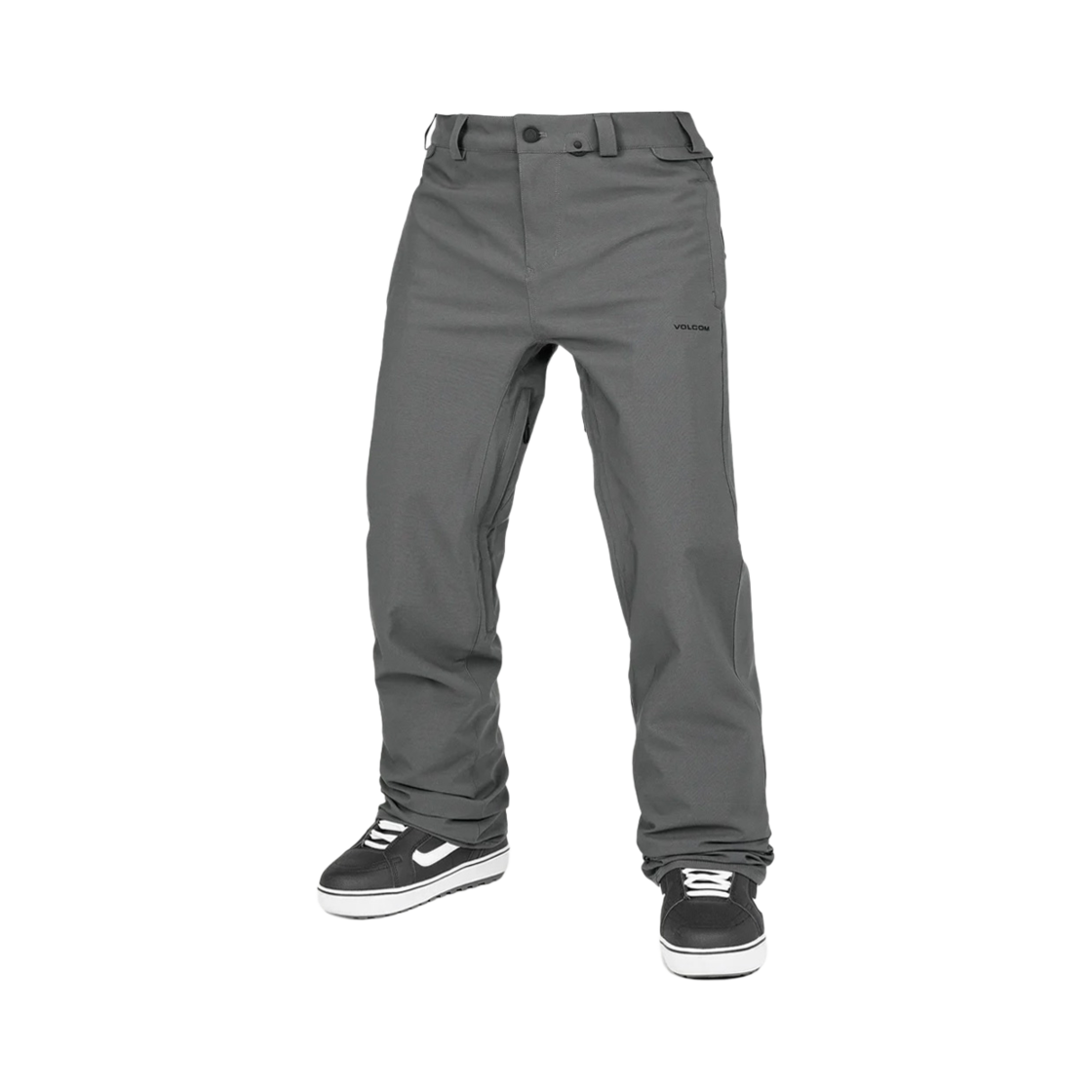 VU244PS015CH Volcom Mens Freakin Snow Chino Charcoal