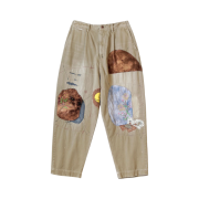 Kapital Katsuragi High Waist Neem Pants Beige