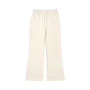 Siyazu SIPT7140 Soft Ribbed Bootcut Banding Pants Cream