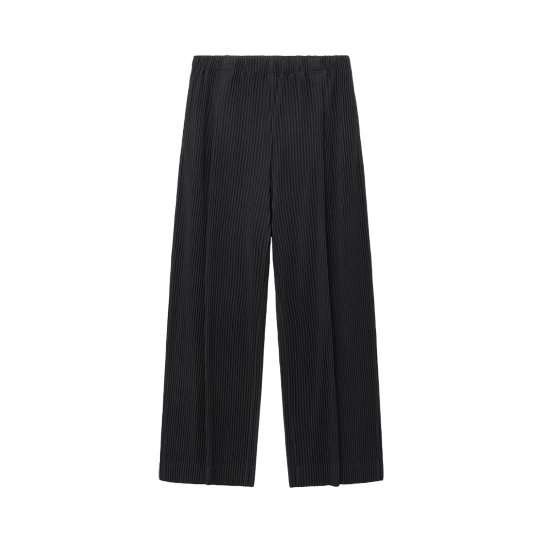 TNPA5E106BK TNGT Yoyogi Pleats Wide-fit Pleated Pants Black