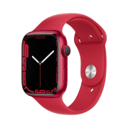 Apple Watch Series 7 45mm GPS Red Aluminum Case with Sport Band Red (Korean Ver.)