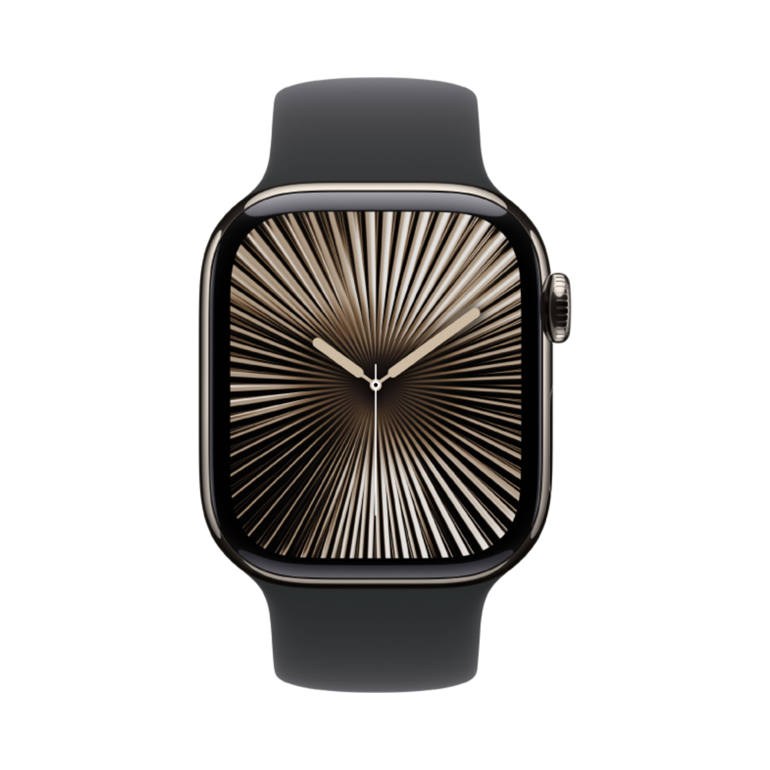 애플 워치 10 42mm 내츄럴 티타늄 케이스 솔로 루프 블랙 (국내 정식 발매 제품)(Apple Watch Series 10 42mm Natural Titanium Case with Solo Loop Black (Korean Ver.)) - 2