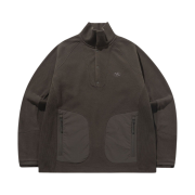 Sansan Gear Compound Fleece Top Mud Khaki - 23FW