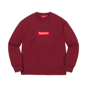 Supreme Box Logo Crewneck Cardinal - 22FW