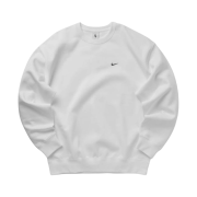 Nike Solo Swoosh Fleece Crew White - US/EU