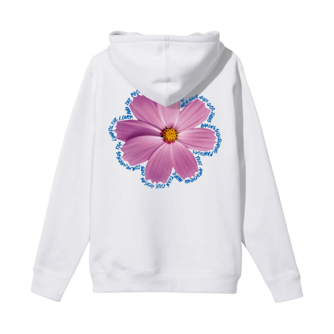 1924539 Stussy Cosmos Hood White