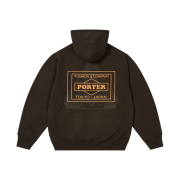 Palace x Porter Hoodie Black - 24FW