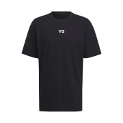 Y-3 Short Sleeve Center Front Logo T-Shirt Black