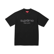 Supreme Classic Logo S/S Top Black - 23FW