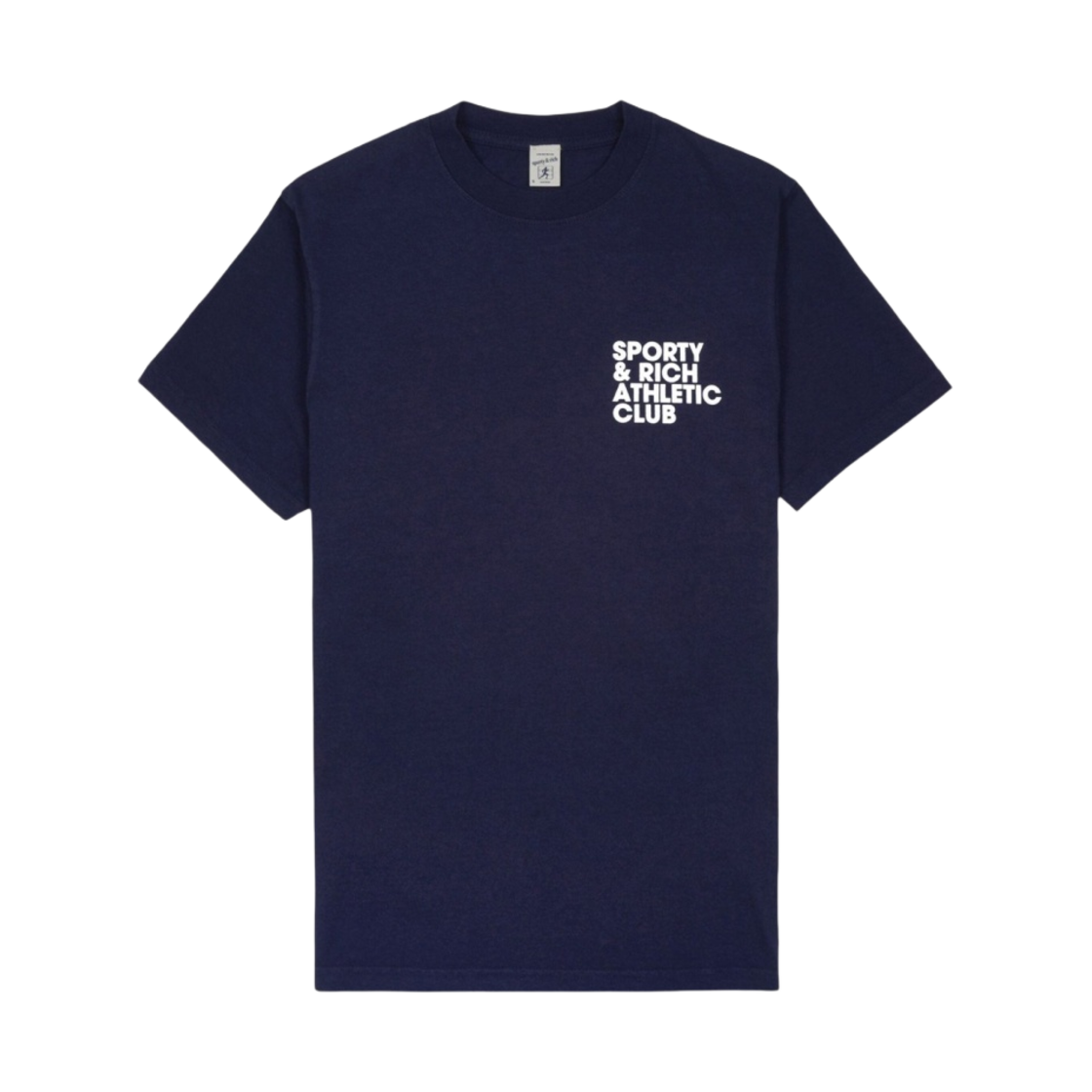 스포티 앤 리치 애슬리틱 클럽 티셔츠 네이비 화이트(Sporty & Rich Athletic Club T-Shirt Navy Whtie) - 2