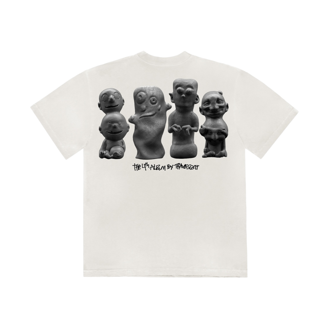 트래비스 스캇 유토피아 티셔츠 B1 화이트(Travis Scott Utopia T-Shirt B1 White) - 2