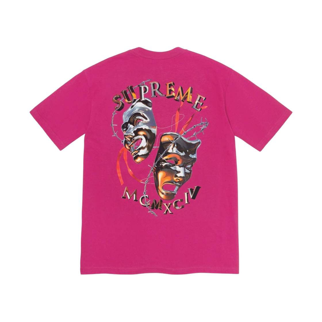 슈프림 래프 나우 티셔츠 마젠타 - 20SS(Supreme Laugh Now T-Shirt Magenta - 20SS) - 2