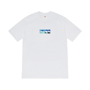 Supreme x Emilio Pucci Box Logo T-Shirt White Blue - 21SS