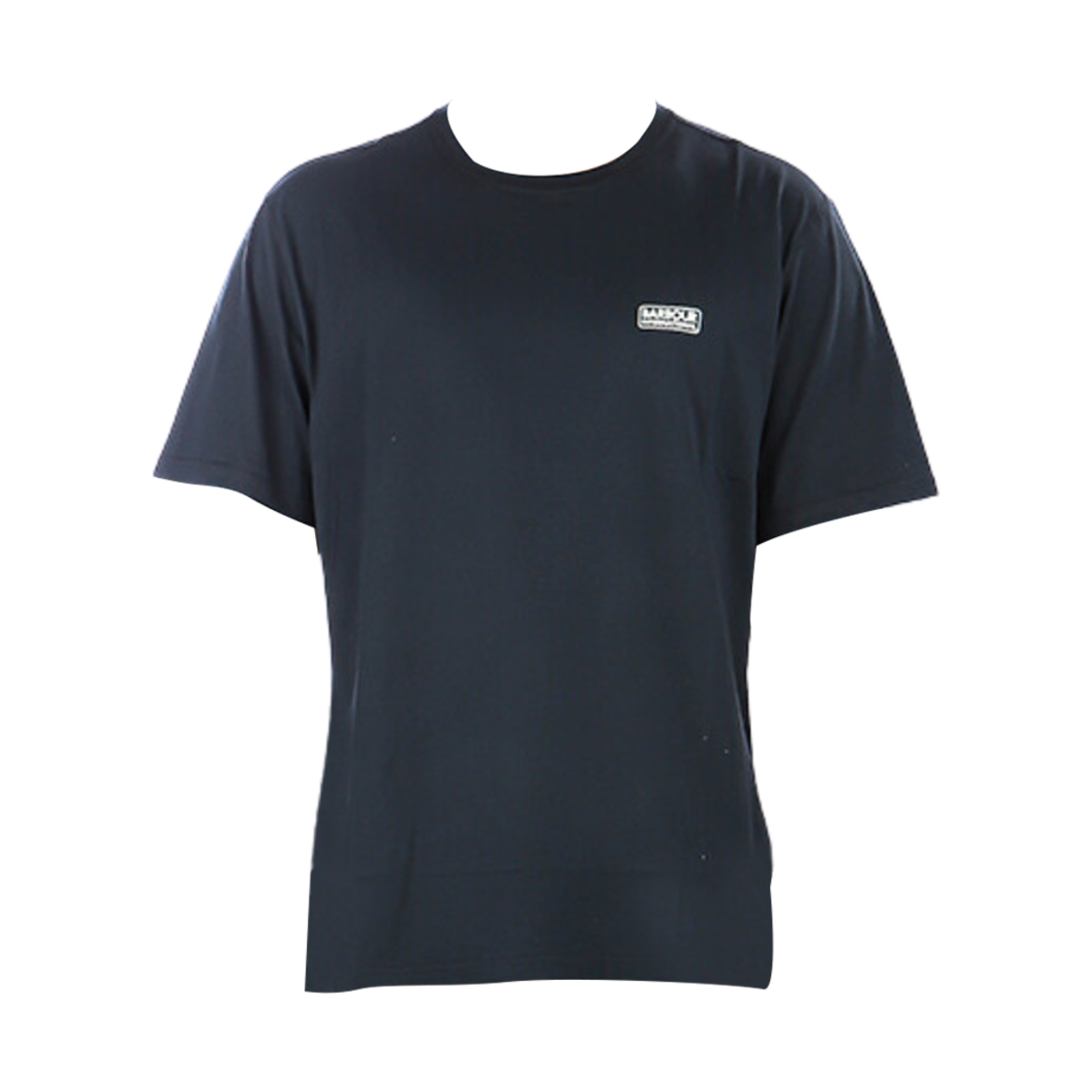 MTS0555NY91 Barbour International Essential Small Logo T-Shirt Navy