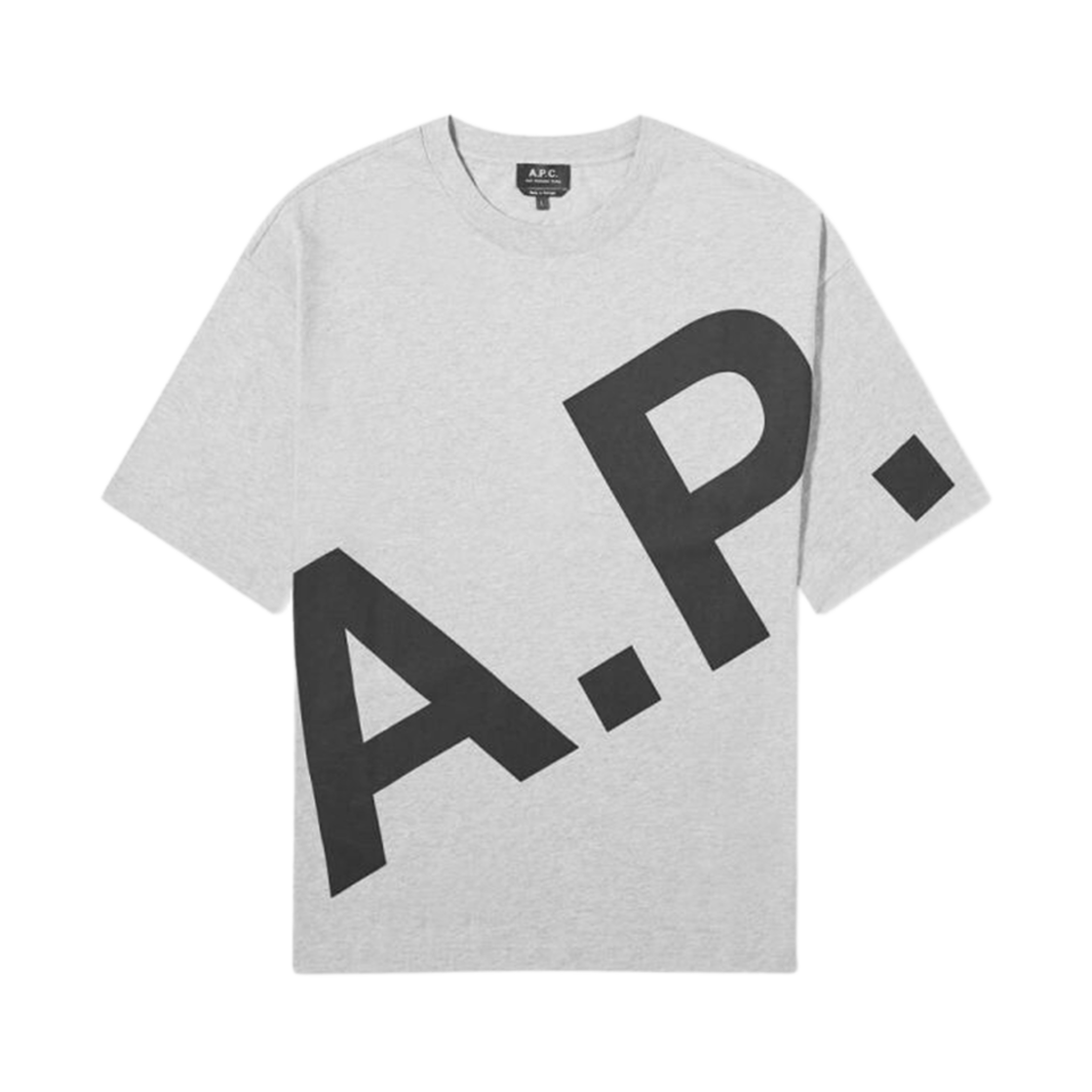 COFBT-M26341-PLA A.P.C. Lisandre T-Shirt Heather Grey