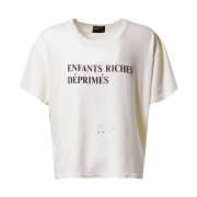 Enfants Riches Deprimes Classic Logo T-Shirt Dirt White