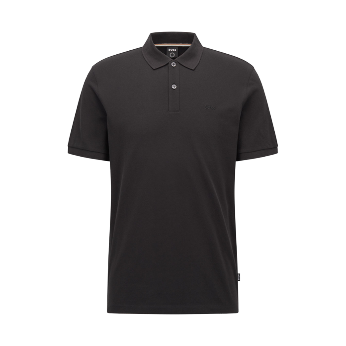 휴고 보스 팔라스 폴로 티셔츠 블랙(Hugo Boss Pallas Polo T-Shirt Black) - 1