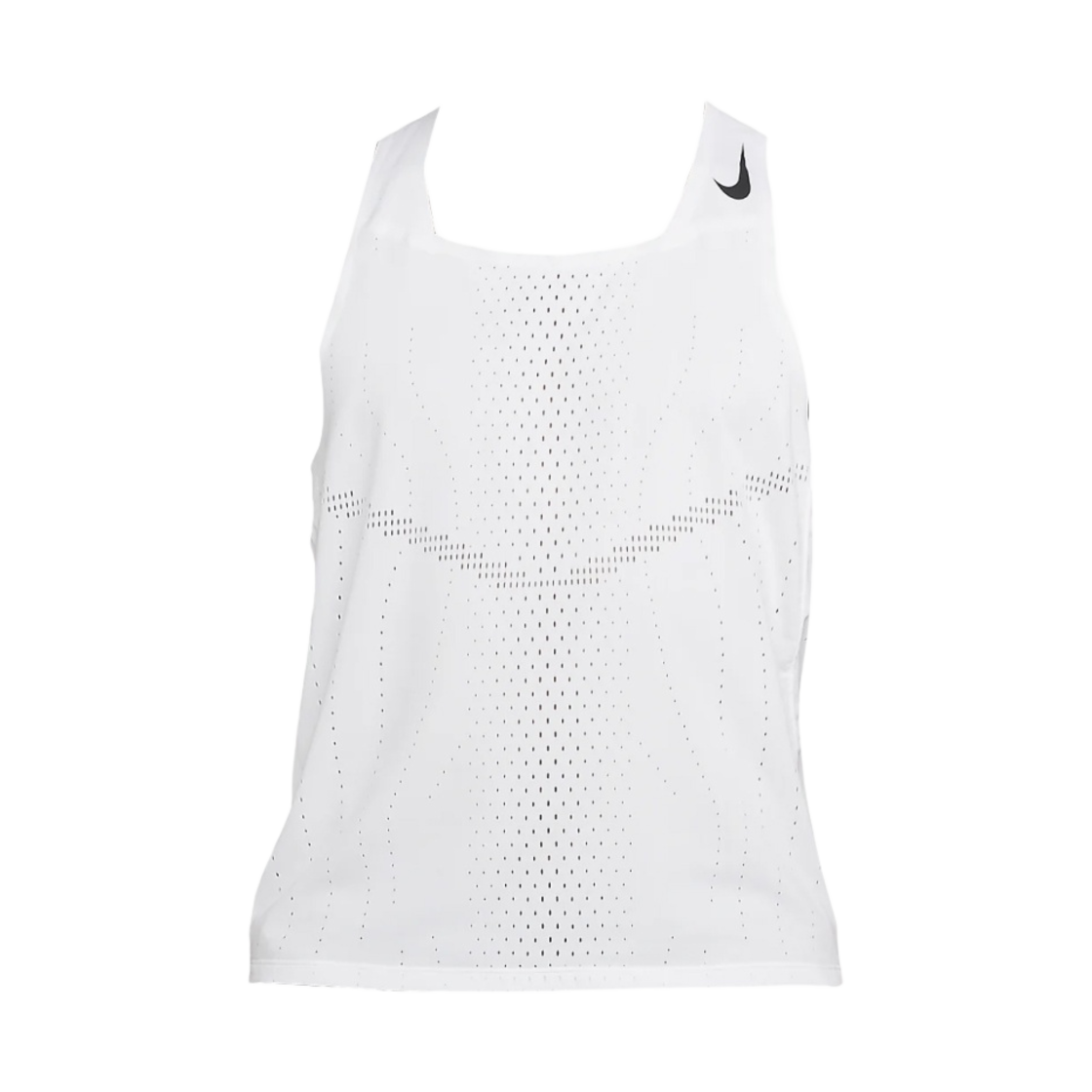 나이키 드라이핏 ADV 에어로스위프트 레이싱 싱글렛 화이트 - 아시아(Nike Dri-Fit ADV Aeroswift Racing Singlet White - Asia)