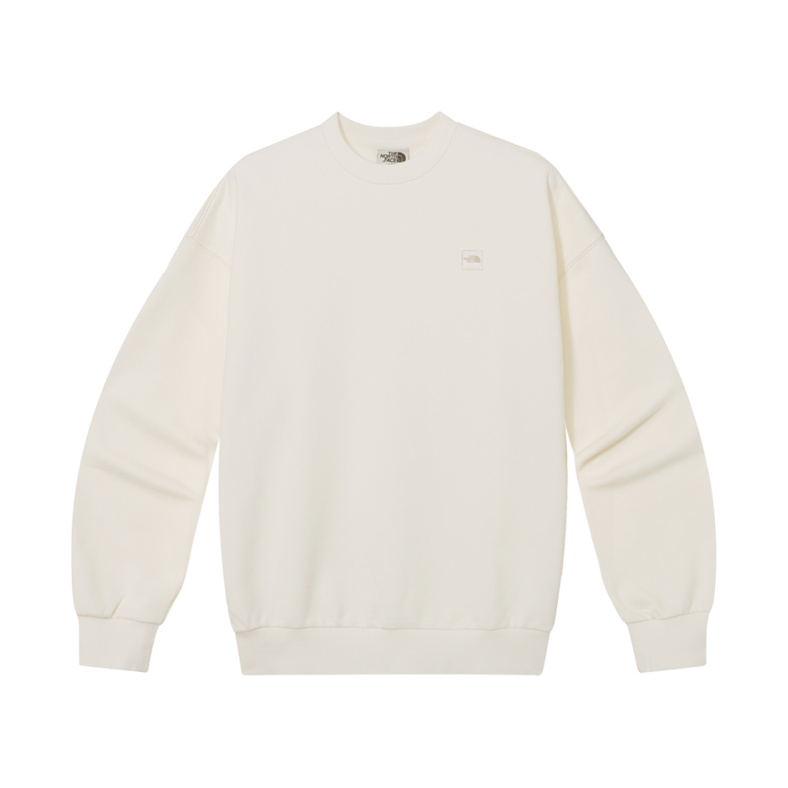 NM5MQ51L The North Face Mini Box Logo Sweatshirts Cream
