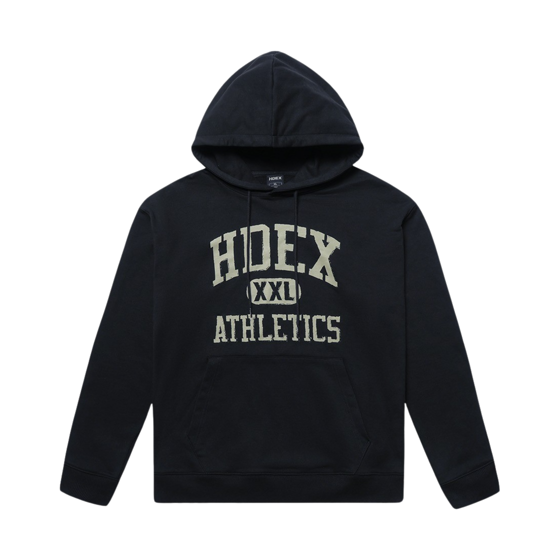 HD23FHD08M01_Black HDEX Varsity Hoodie Black