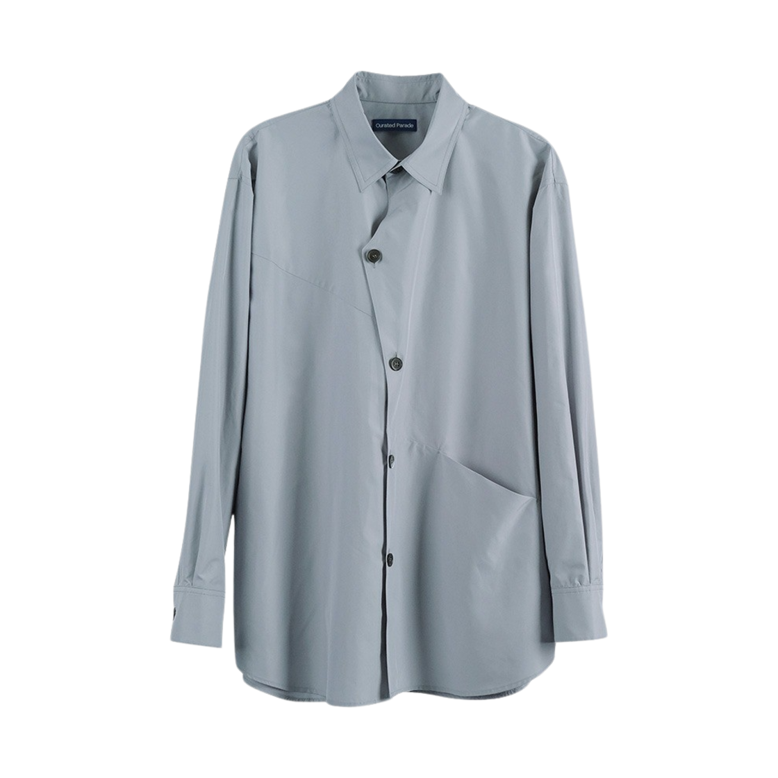 KM3DSHLCP08BL Curated Parade Island Long Sleeve Shirts Cloud Sky