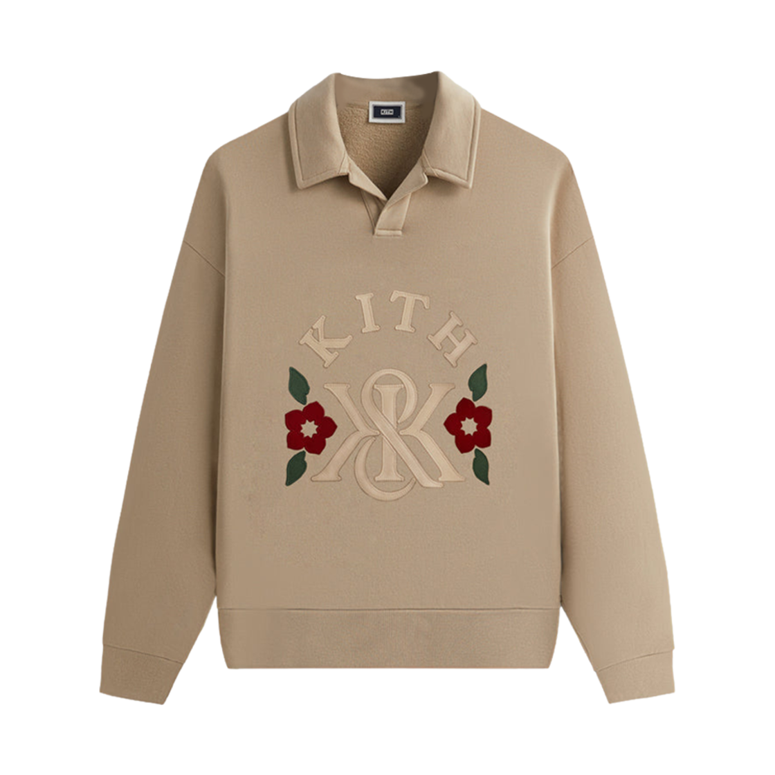 키스 케이앤케이 아플리케 넬슨 칼라 럭비 캔버스(Kith K&K Applique Nelson Collared Rugby Canvas)