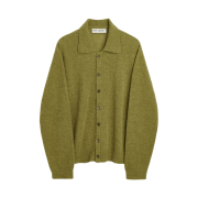 Our Legacy Evening Polo Fuzzy Alpaca Army Olive