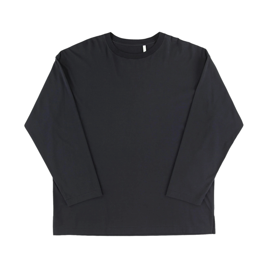 캡틴 선샤인 수빈 코튼 스웨이드 텐지쿠 롱슬리브 티셔츠 잉크 블랙(Kaptain Sunshine Suvin Cotton Suede Tenjiku L/S T-Shirt Ink Black)