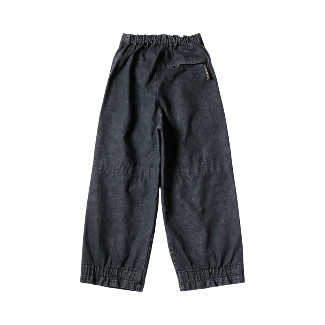 캐피탈 14온즈 블랙 X 키나리 데님 셔벨 버기 팬츠 블랙 키나리(Kapital 14 oz. Black X Kinari Denim Shovel Buggy Pants Black Kinari) - 2