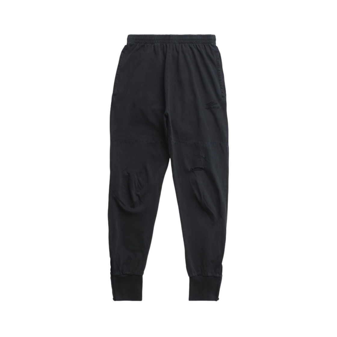 발렌시아가 3B 스포츠 아이콘 루즈 레깅스 페이디드 블랙(Balenciaga 3B Sports Icon Loose Leggings Faded Black) - 1