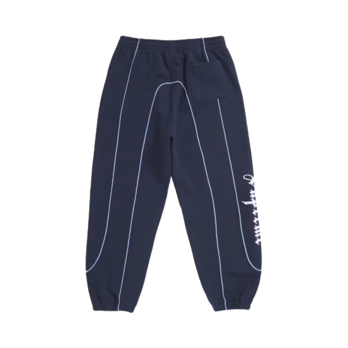 슈프림 커브 파이핑 스웨트팬츠 네이비 - 25SS(Supreme Curve Piping Sweatpant Navy - 25SS) - 2