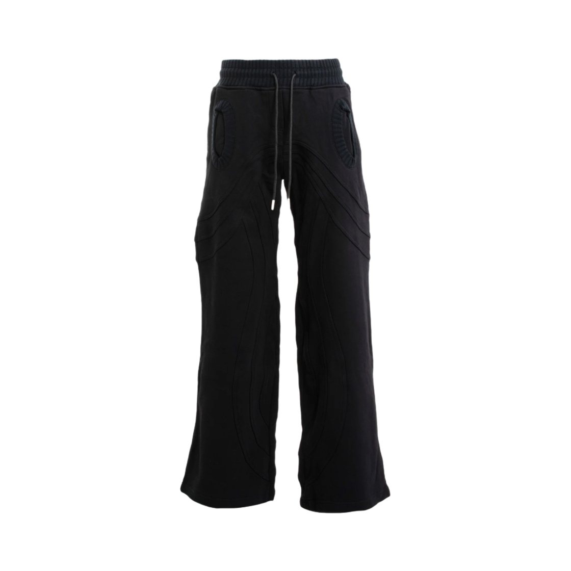 - No/Faith Studios Heavy Wave Jogger Pant Black