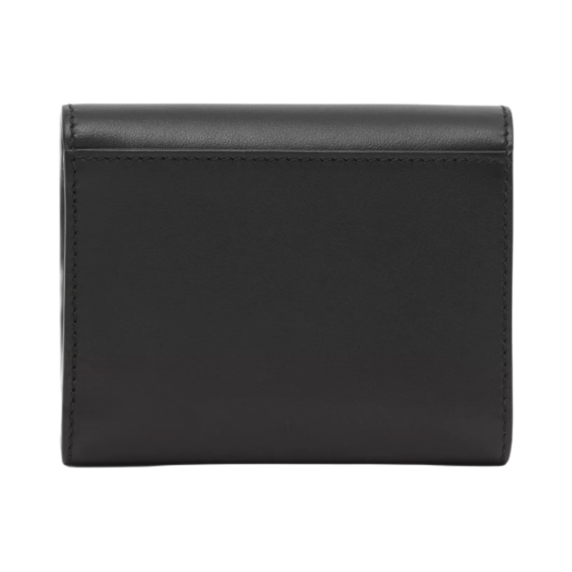 버버리 레더 TB 반지갑 블랙(Burberry Leather TB Folding Wallet Black) - 4