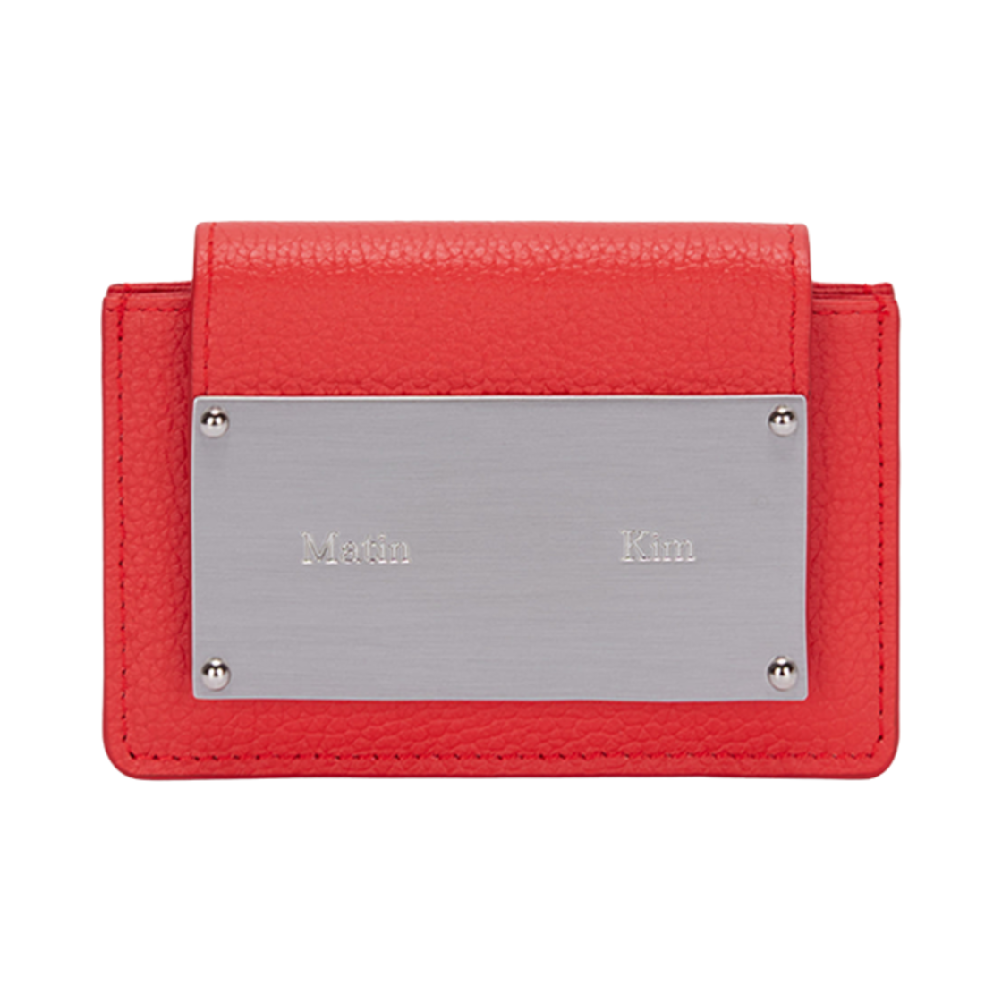 【Matin Kim】韓国人気★HEART WAVE ENAMEL CARD WALLET MATIN KIM | 마뗑킴 New/Matin Kim Heart Wave Enamel Card