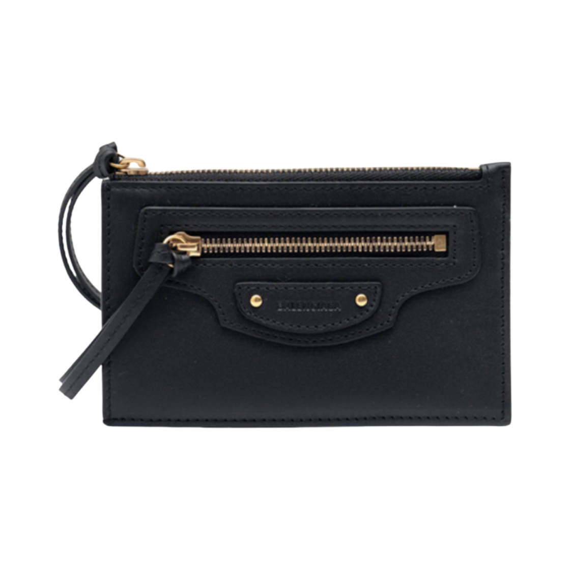 64011011R311000 Balenciaga Neo Classic Card Holder Black
