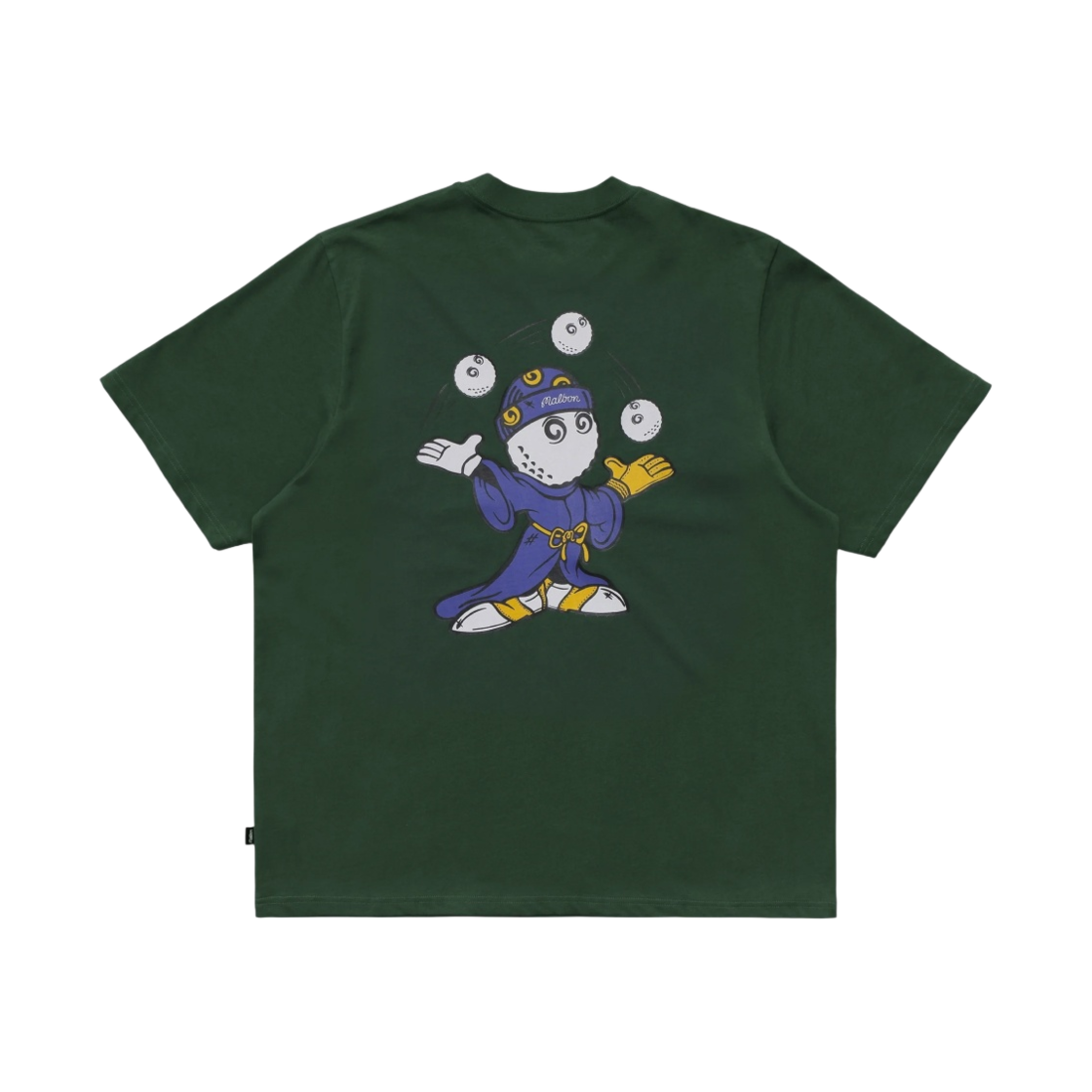 말본 골프 위즈 티셔츠 포레스트 그린(Malbon Golf Wiz T-Shirt Forest Green) - 1