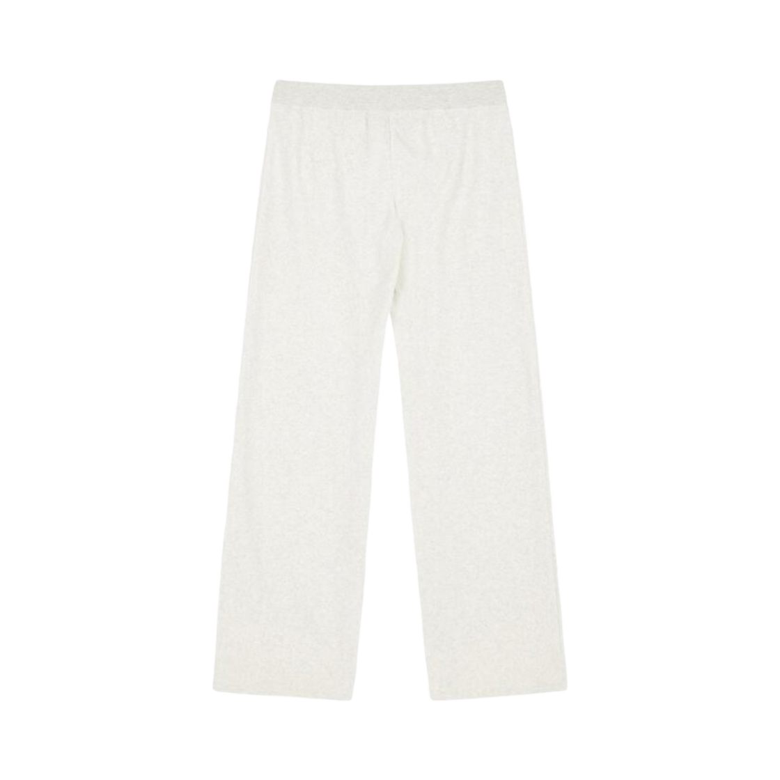 (W) 다이닛 벨루어 트랙 팬츠 화이트 멜란지((W) Deinet Velour Track Pants in White Melange) - 2