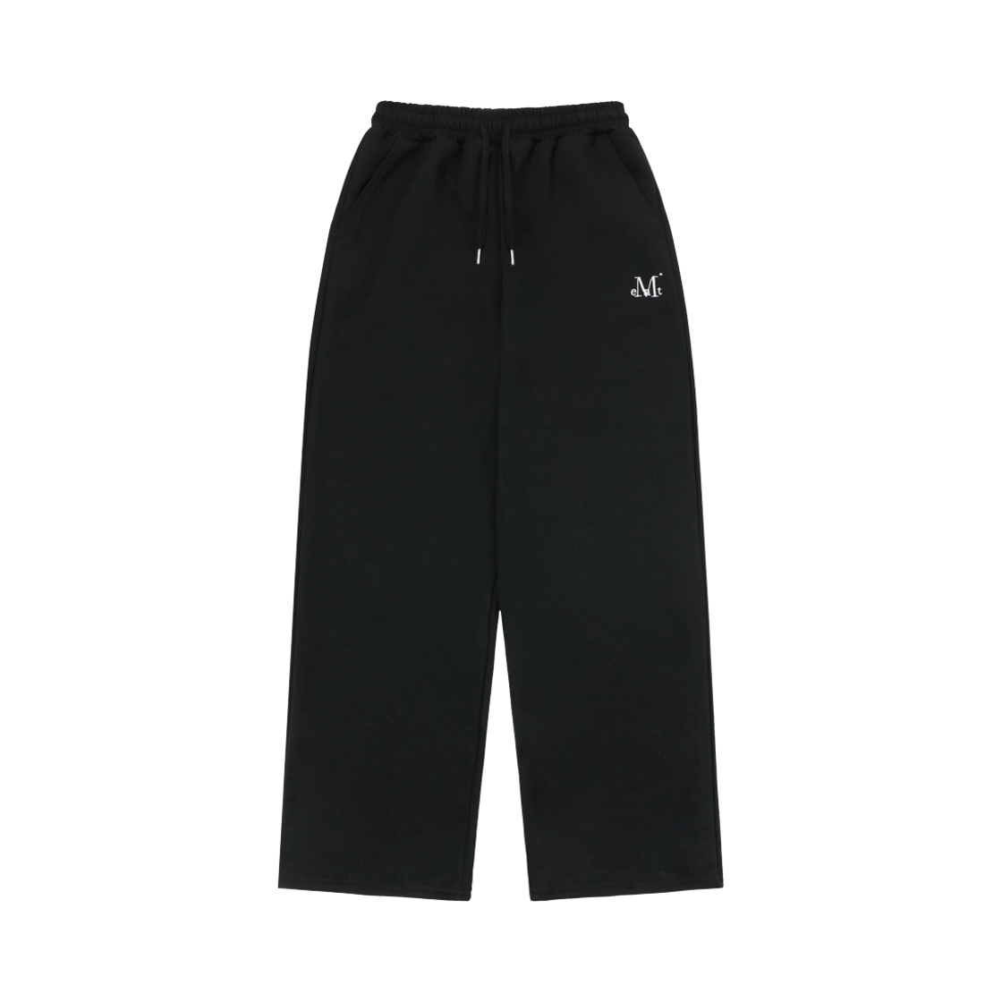 무센트 베이직 덴버 와이드 스웻 팬츠 블랙(MUCENT Basic Denver Wide Sweat Pants Black)