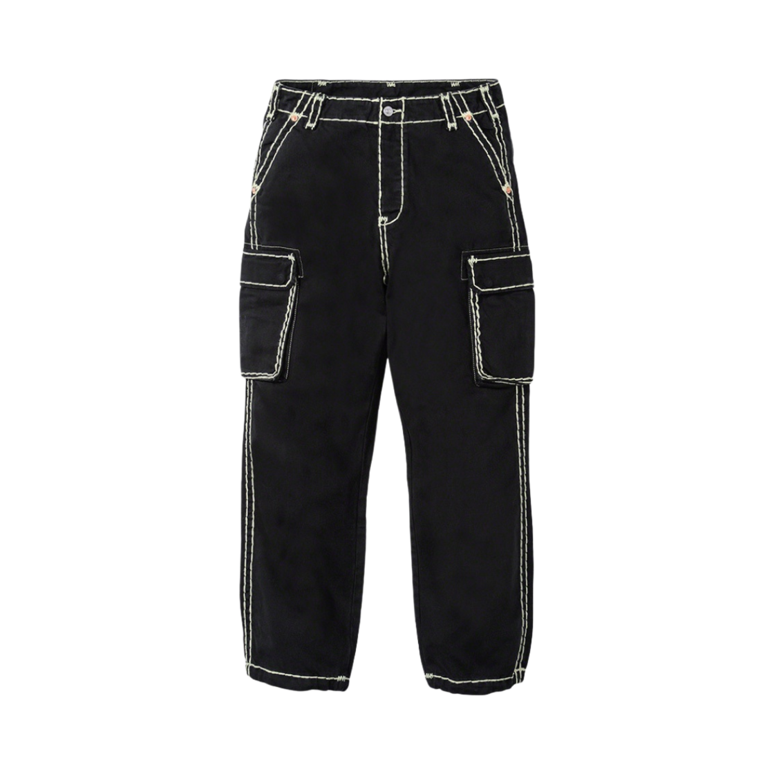슈프림 x 트루 릴리전 데님 카고 팬츠 블랙 - 21FW(Supreme x True Religion Denim Cargo Pants Black - 21FW) - 1