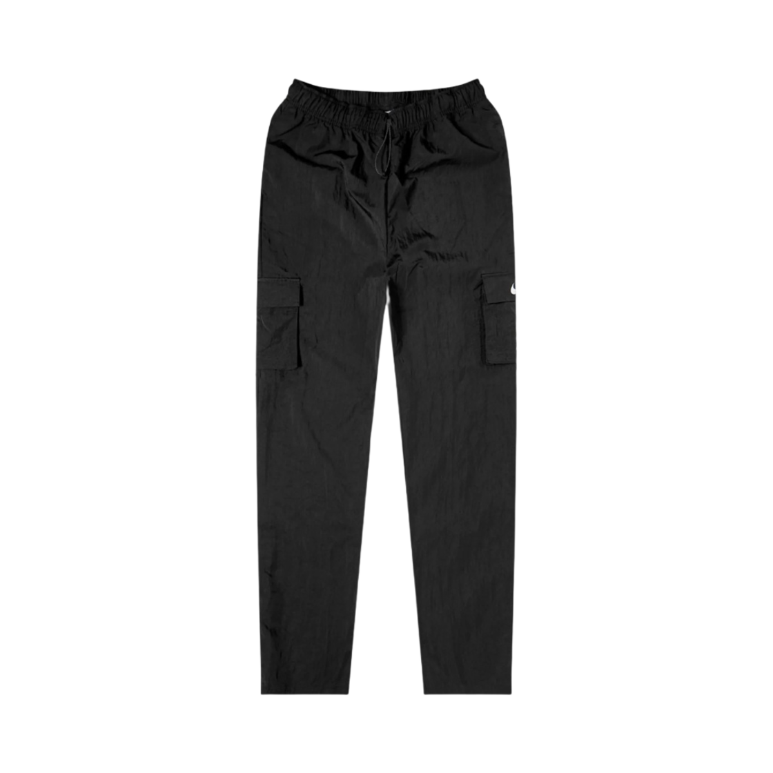 (W) 나이키 NSW 에센셜 하이라이즈 우븐 카고 팬츠 블랙 - US/EU