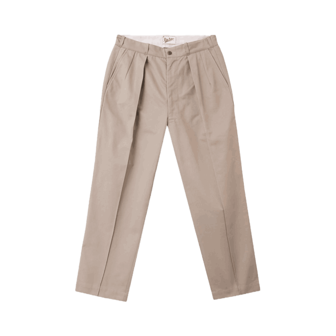 PN 2p ch beige The Guys Polite Notice 2-Pleated Cotton Chino Beige