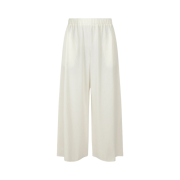 (W) Pleats Please Issey Miyake A-Poc Form Pants Off White