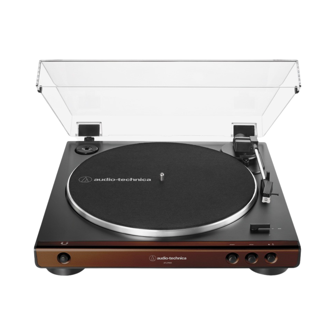 AT-LP60X Audio-Technica AT-LP60X Automatic Belt Drive Turntable Brown (Korean Ver.)