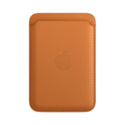 Apple iPhone Leather Wallet with MagSafe Golden Brown
