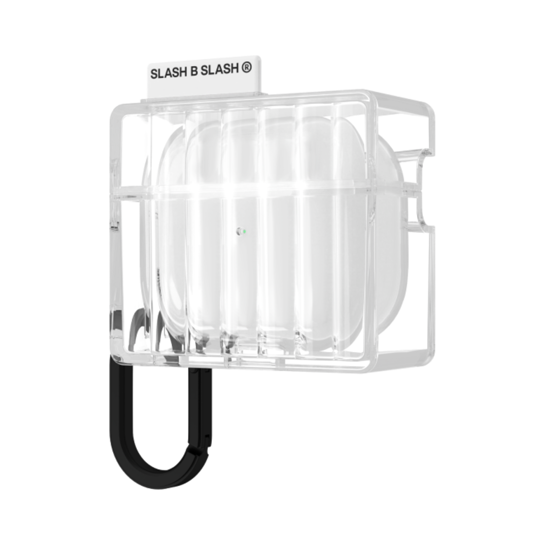 ๋ฌถ์ 8809790091609 SLBS AirPods C1 Clear Case White Tag