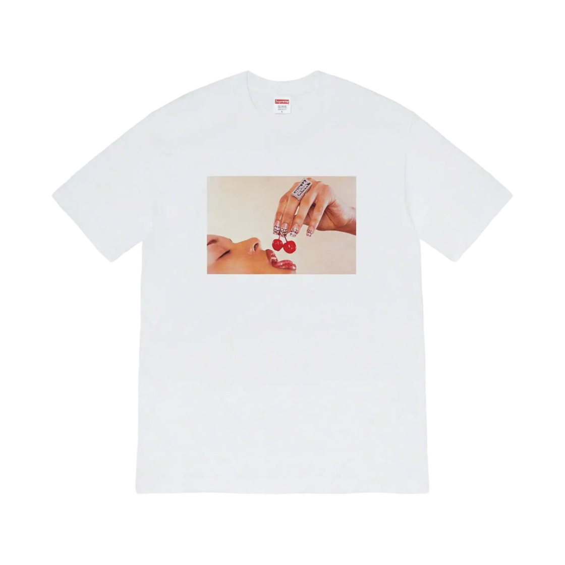 슈프림 체리 티셔츠 화이트 - 20SS(Supreme Cherries T-Shirt White - 20SS) - 1